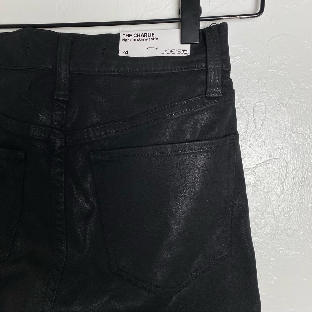 Joe’s “The Charlie” Black High Rise Skinny Jeans - Picture 11 of 13